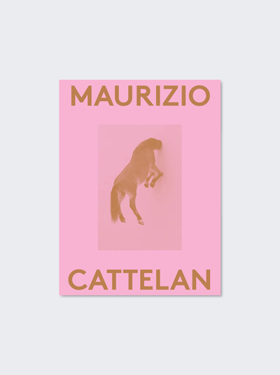 Shop Damiani Publishers Maurizio Cattelan 2000 Words Book In Multicolor