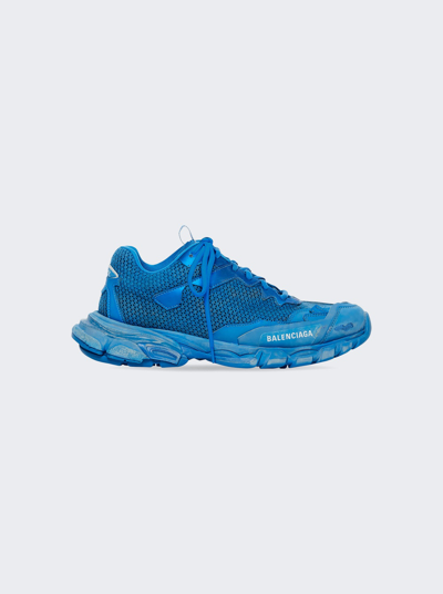 Shop Balenciaga Track.3 Sneakers In Blue