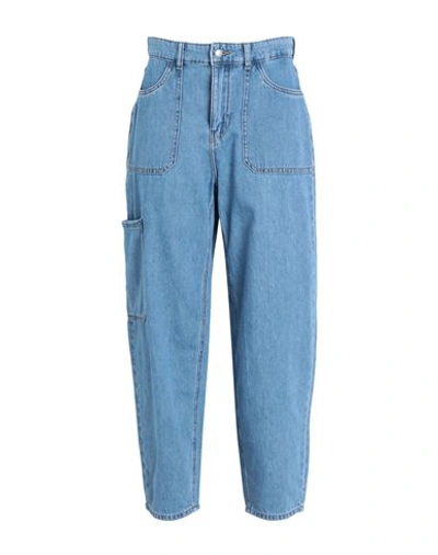 Shop Only Woman Jeans Blue Size 32w-34l Cotton