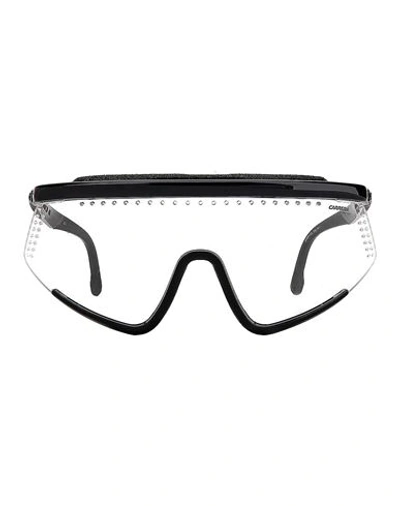 Shop Carrera Shield Hyperfit 10/s Sunglasses Sunglasses Black Size 99 Plastic