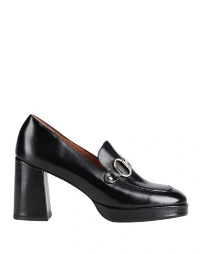 Shop Jonak Woman Loafers Black Size 8 Soft Leather