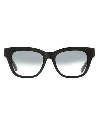 Shop Tod's Rectangular To0200 Sunglasses Woman Sunglasses Black Size 53 Acetate, Metal
