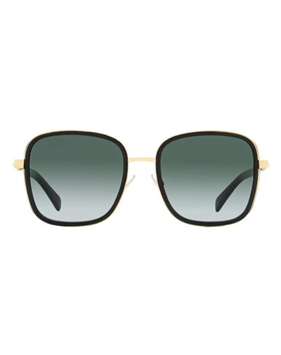 Shop Jimmy Choo Square Elva Sunglasses Woman Sunglasses Black Size 54 Acetate