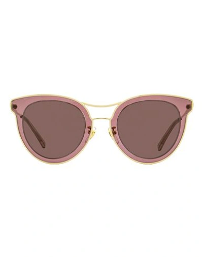 Shop Mcm Flush Lens 139sa Sunglasses Sunglasses Gold Size 65 Metal