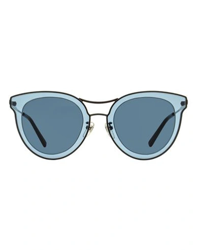 Shop Mcm Flush Lens 139sa Sunglasses Sunglasses Black Size 65 Metal
