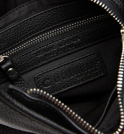 Shop La Canadienne Oggy Leather Bag In Black