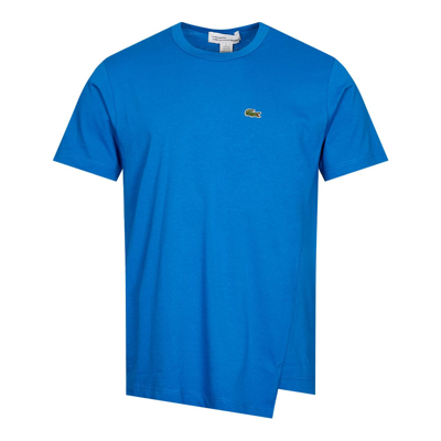 Shop Comme Des Garcons Shirt X Lacoste Basic T-shirt In Blue