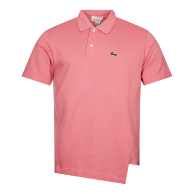 Shop Comme Des Garcons Shirt X Lacoste Basic Polo Shirt In Pink