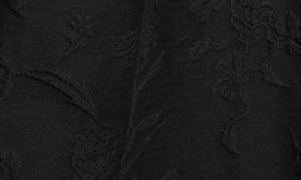 Chopova Lowena Black Kicker Midi Dress
