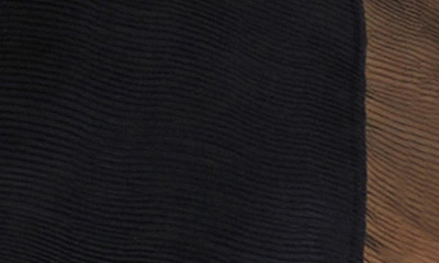 Shop French Connection Saskia Sheer Yoke Midi Dress In Blackout
