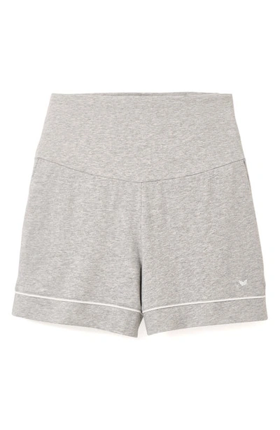 PETITE PLUME PETITE PLUME COTTON MATERNITY SHORTS 