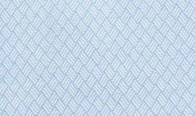 Nordstrom Trim Fit Non-iron Dress Shirt In Blue Powder Bobbi Dobby