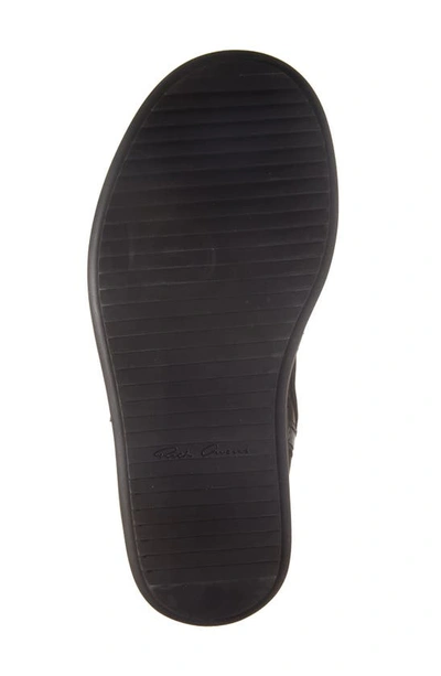Shop Rick Owens Luxor Geobasket Mega Bumper High Top Sneaker In Black/ Black/ Black