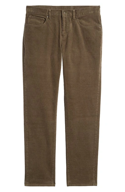 Brooks Brothers Slim Fit Five-pocket Stretch Corduroy Pants In Tarmac