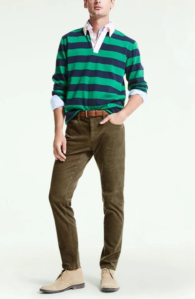 Brooks Brothers Slim Fit Five-pocket Stretch Corduroy Pants In Tarmac