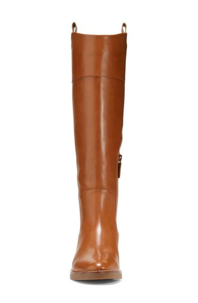 Shop Cole Haan Hampshire Waterproof Riding Boot In British Ta