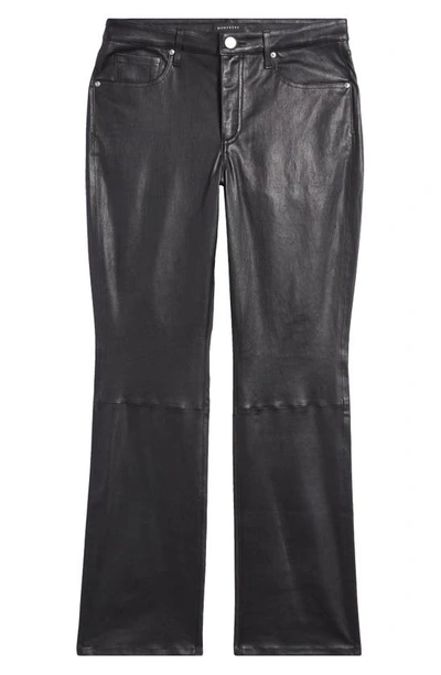 Shop Monfrere Clint Leather Pants In Noir Leather