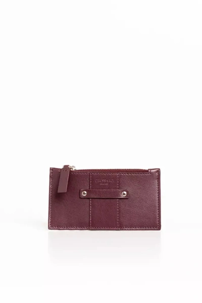 Shop Trussardi Ussardi Leather Men's Wallet In Brown