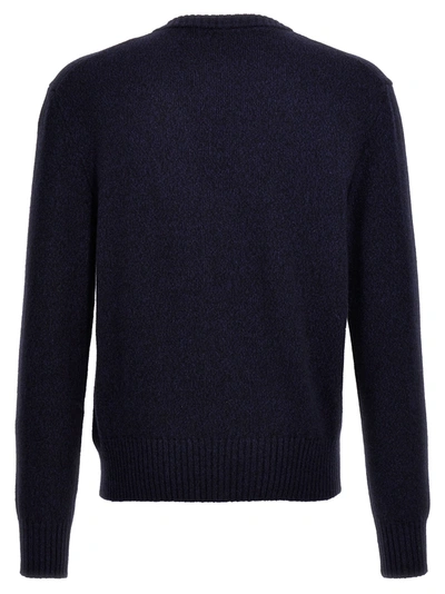 Shop Ami Alexandre Mattiussi Cashmere Cardigan Sweater, Cardigans Blue