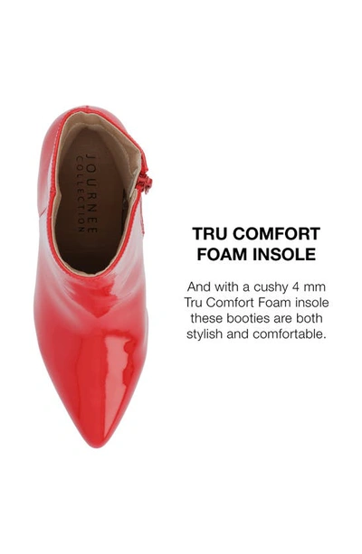 Journee Collection Sorren Boot In Patent/ Red
