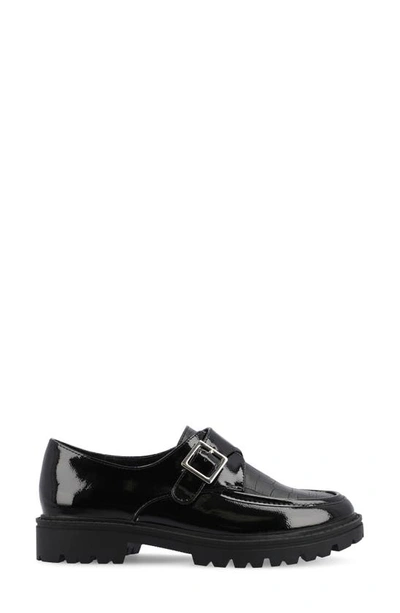 Journee Collection Azula Lug Loafer In Black