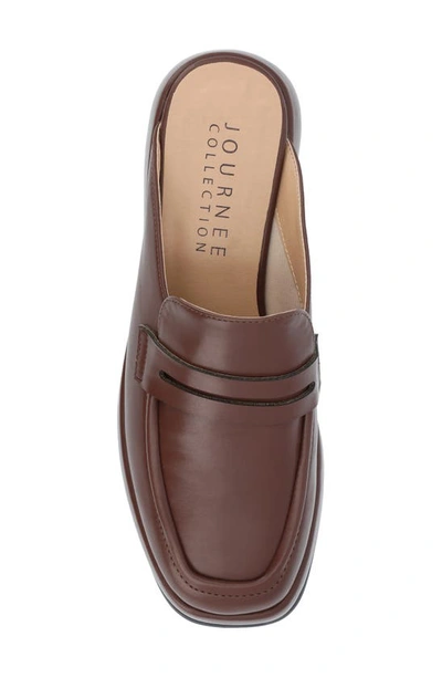 Journee Collection Antonia Loafer Mule In Brown
