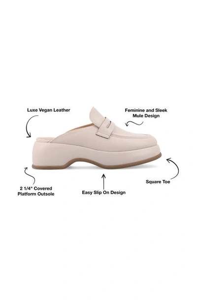 Journee Collection Collection Women's Tru Comfort Foam Antonina Flats In Bone