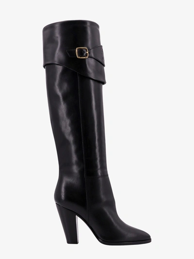 Shop Celine Woman Wiltern Woman Black Boots