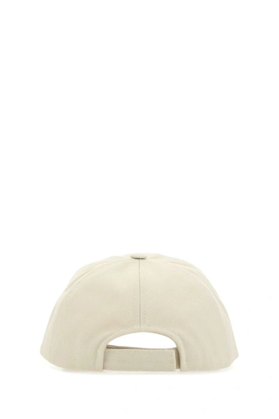 Shop Isabel Marant Man Ivory Cotton Tyron Baseball Cap In Multicolor