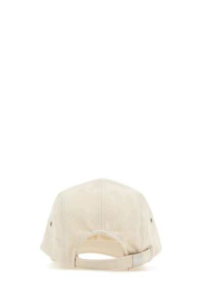 Shop Isabel Marant Woman Malange Ivory Cotton Tedji Baseball Cap In White