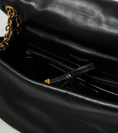 Shop Saint Laurent Women Small Jamie 4.3 Leather Shoulder Bag In Black