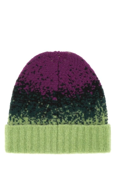 Shop Y/project Y Project Man Multicolor Stretch Wool Blend Beanie Hat