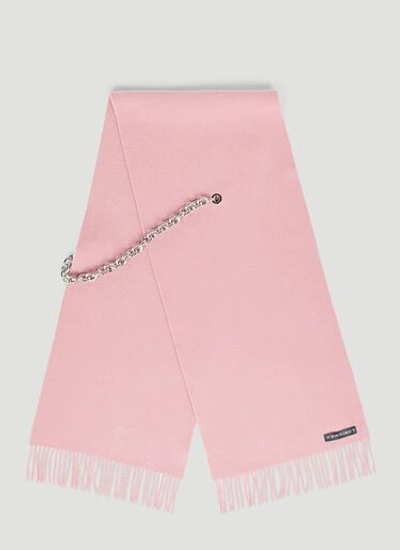 Shop Y/project Women Chain Scarf In Pink