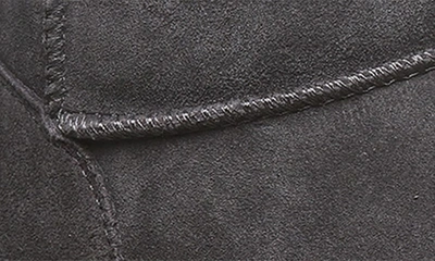 Bearpaw Shorty Genuine Shearling Lined Bootie In Graphite