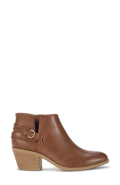 Baretraps Serenity Faux Leather Bootie In Walnut