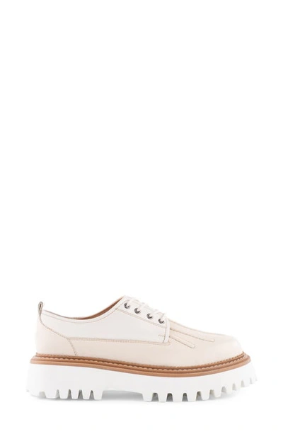 Shop Seychelles Silly Me Lug Loafer In White/ Cream
