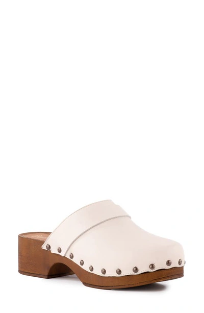 Shop Seychelles Loud & Clear Clog In Ivory