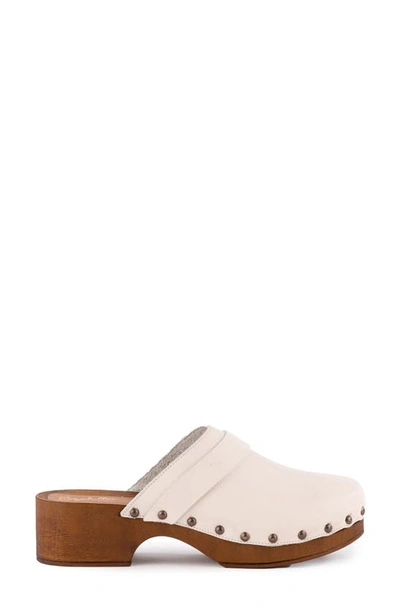 Shop Seychelles Loud & Clear Clog In Ivory