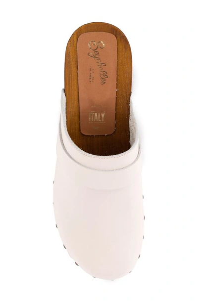 Shop Seychelles Loud & Clear Clog In Ivory