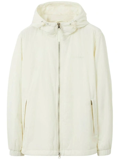 Shop Burberry Jackets In Warm White