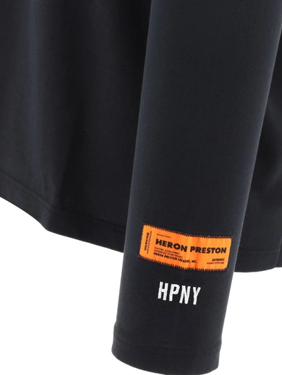 Shop Heron Preston "hpny" Turtleneck Sweater In Black