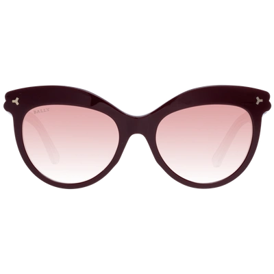 Shop Bally Burgundy Women Women's Sunglasses