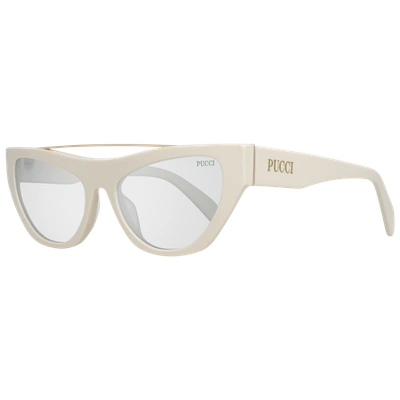 Shop Emilio Pucci White Women Women's Sunglasses