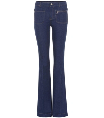 Stella Mccartney Flared Jeans In Blue