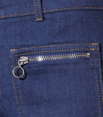 Shop Stella Mccartney Flared Jeans In Blue
