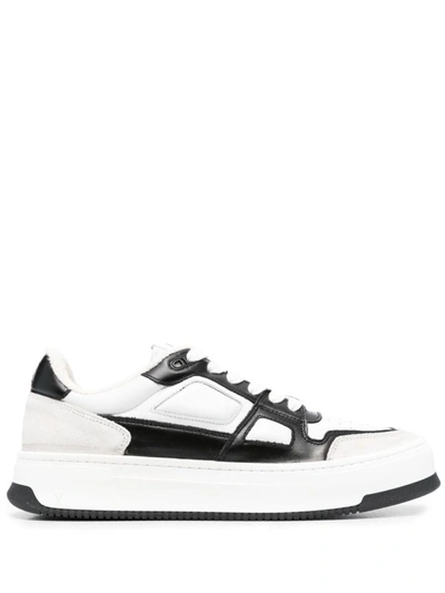 Shop Ami Alexandre Mattiussi New Arcade Sneakers Shoes In White