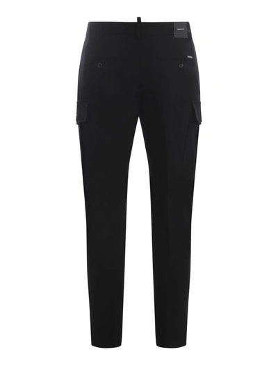 Shop Dsquared2 Trousers Dsquared In Black
