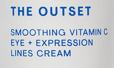 The Outset Smoothing Vitamin C Eye + Expression Lines Cream 0.5 oz / 15 ml