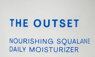 The Outset Nourishing Squalane Daily Moisturizer 1.7 oz / 50 ml