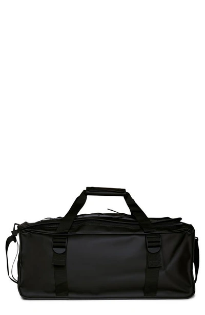 Shop Rains Trail Mountaineer Duffle Bag In Black